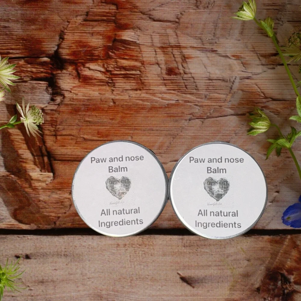 All Natural Paw and Nose Balm for Dogs